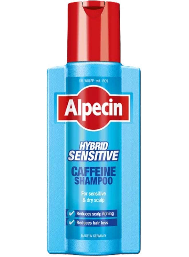 ألبيسين شامبو ألبسين الهجين بالكافيين 250 مل - مضاد لتساقط الشعر وعناية بفروة الرأس الحساسة للرجال - Image 1